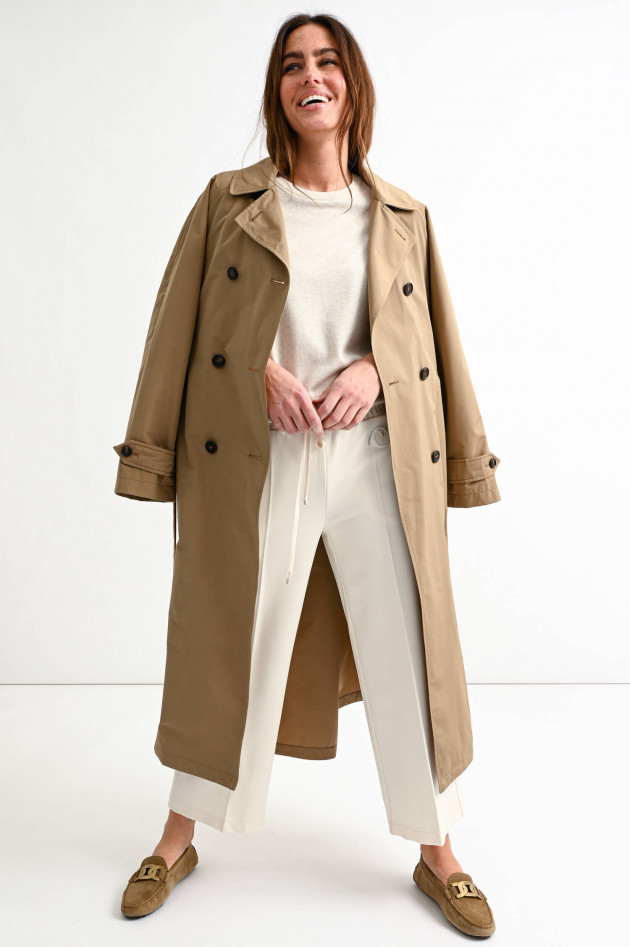 Max Mara The Cube Maxi-Trenchcoat AIMPER in Camel