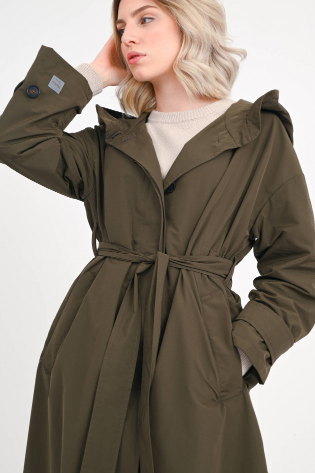 Max Mara The Cube Trenchcoat COTTONP in Khaki