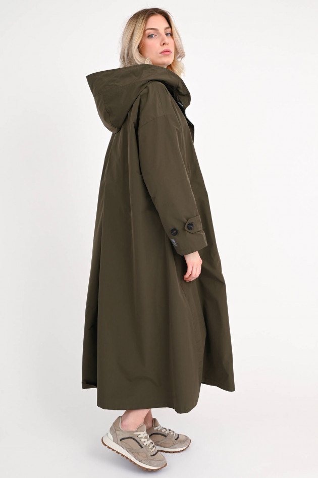 Max Mara The Cube Trenchcoat COTTONP in Khaki