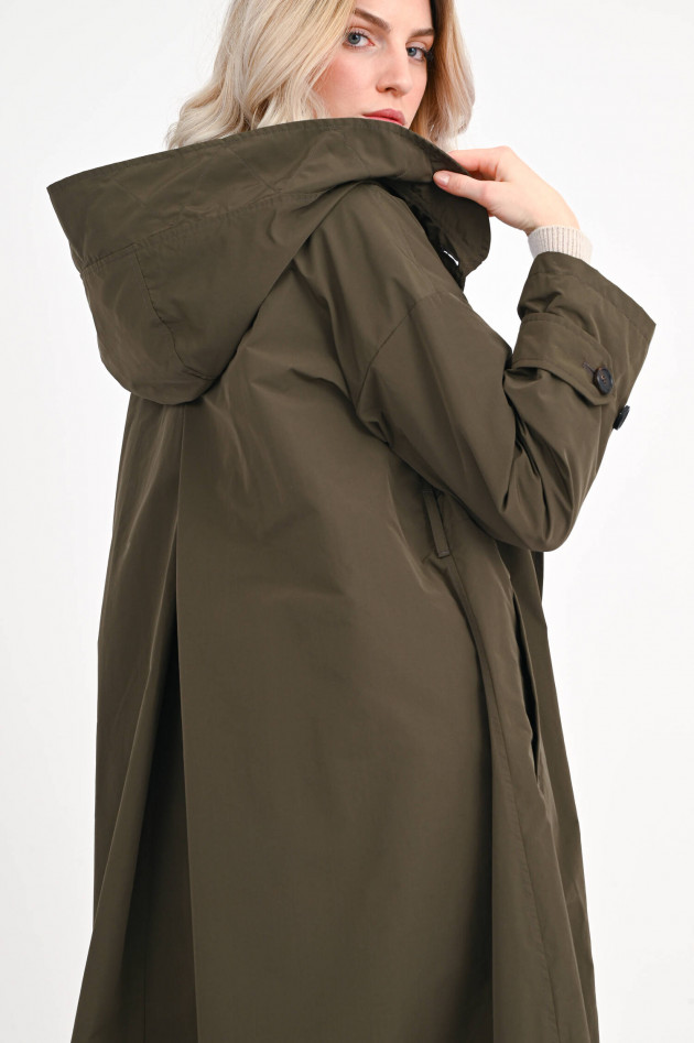 Max Mara The Cube Trenchcoat COTTONP in Khaki