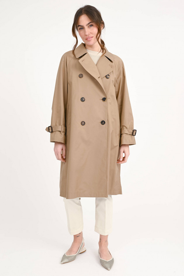Max Mara The Cube Trenchcoat in Camel