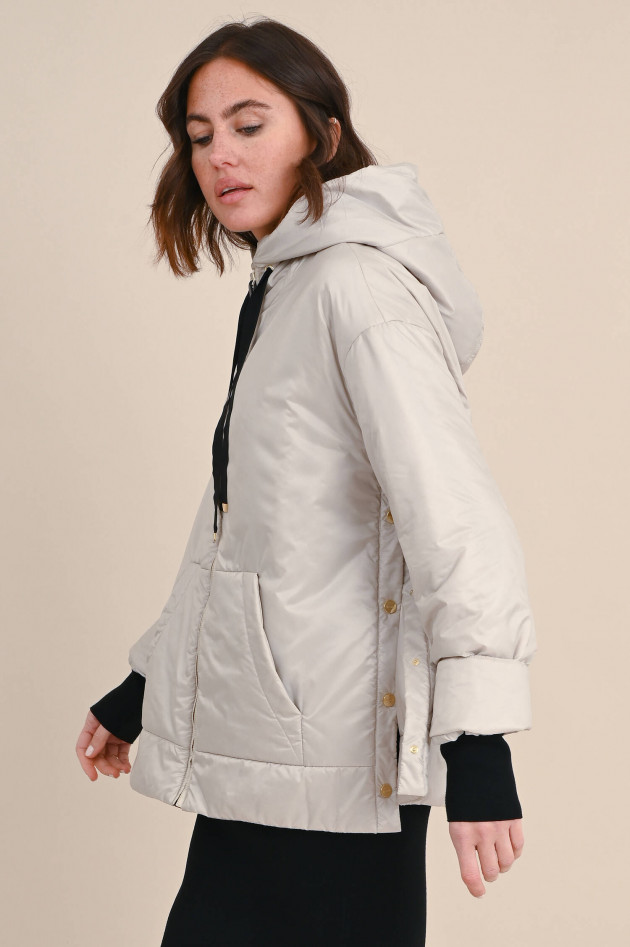 Max Mara The Cube Parka DALI in Beige/Gold