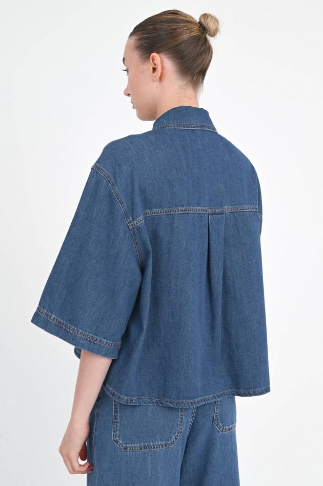Max Mara Weekend Jeanshemd ENZA in Medium Blie