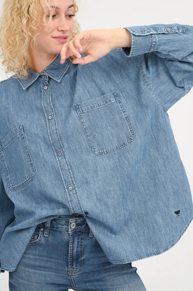 Max Mara Weekend Jeanshemd LANDA in Mittelblau