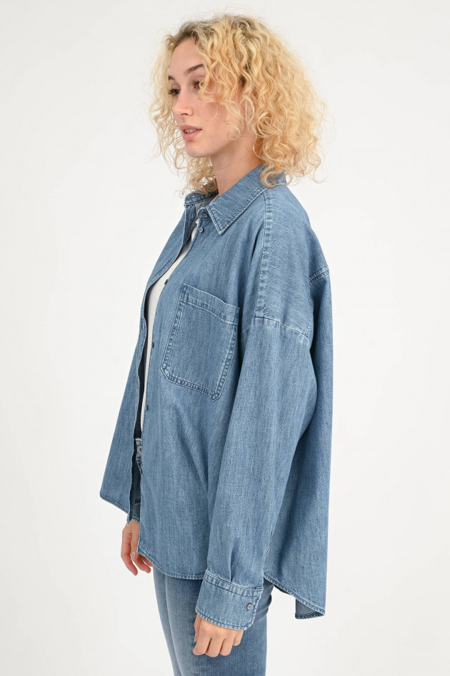 Max Mara Weekend Jeanshemd LANDA in Mittelblau