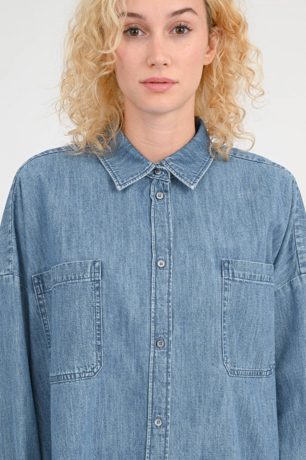 Max Mara Weekend Jeanshemd LANDA in Mittelblau