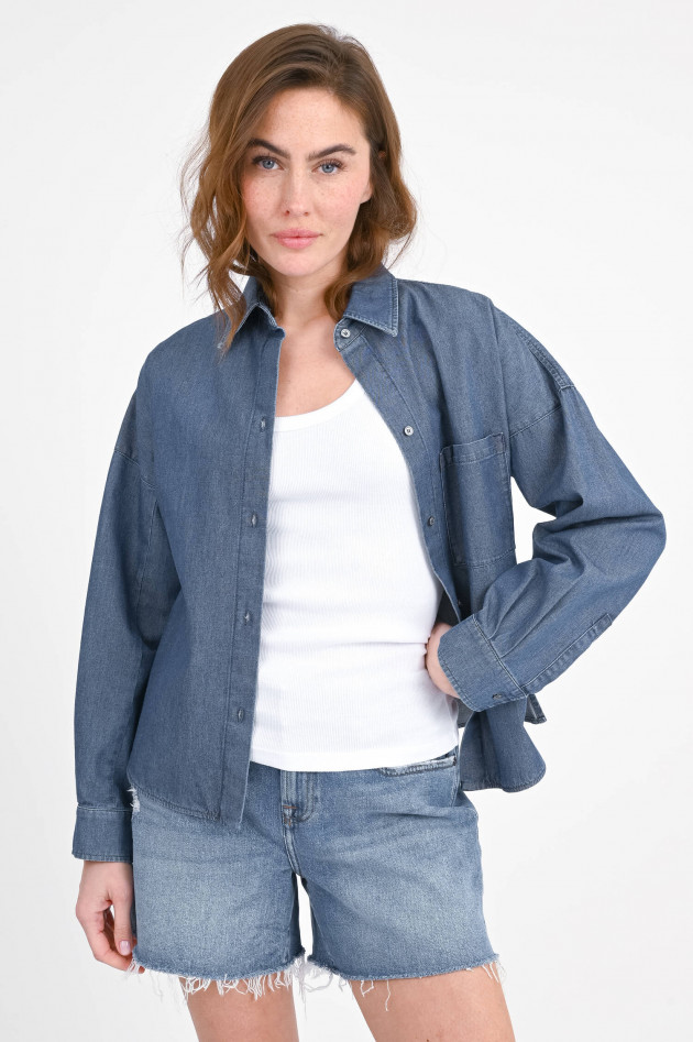 Max Mara Weekend Jeanshemd NETTARE in Dunkelblau