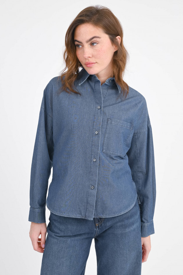 Max Mara Weekend Jeanshemd NETTARE in Dunkelblau