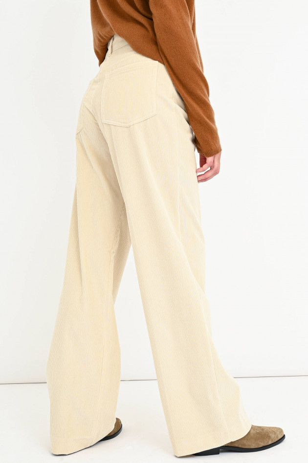 Max Mara Weekend Cord-Culotte GHIGLIA in Creme