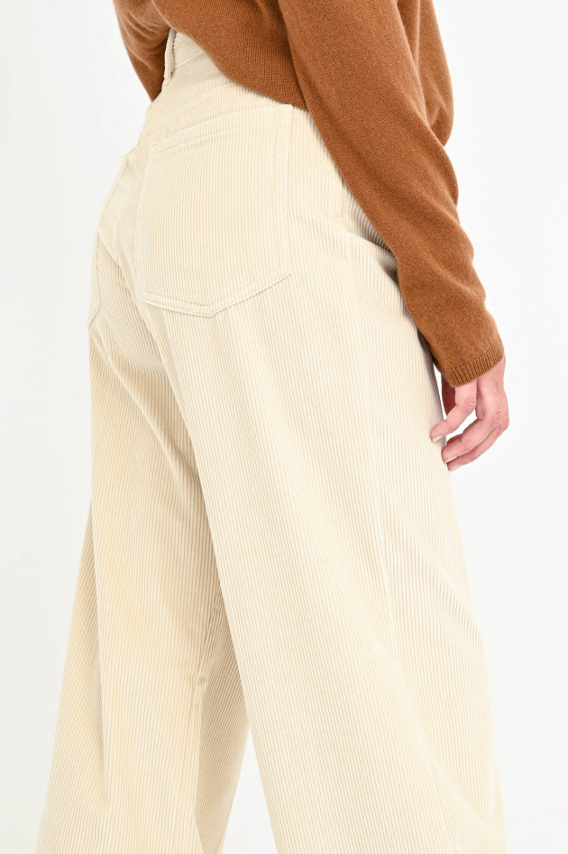 Max Mara Weekend Cord-Culotte GHIGLIA in Creme
