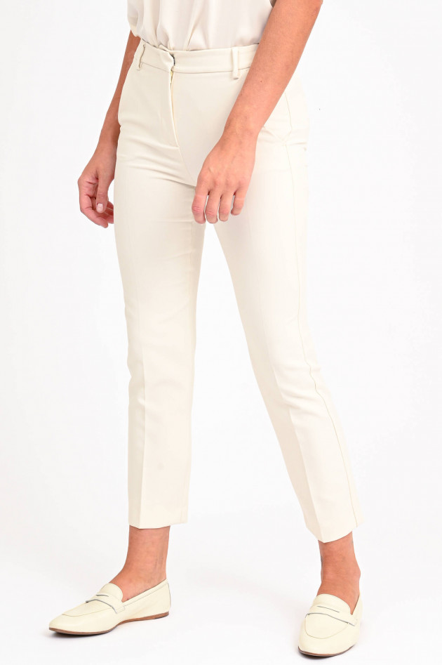 Max Mara Weekend Stoffhose PATATA in Creme