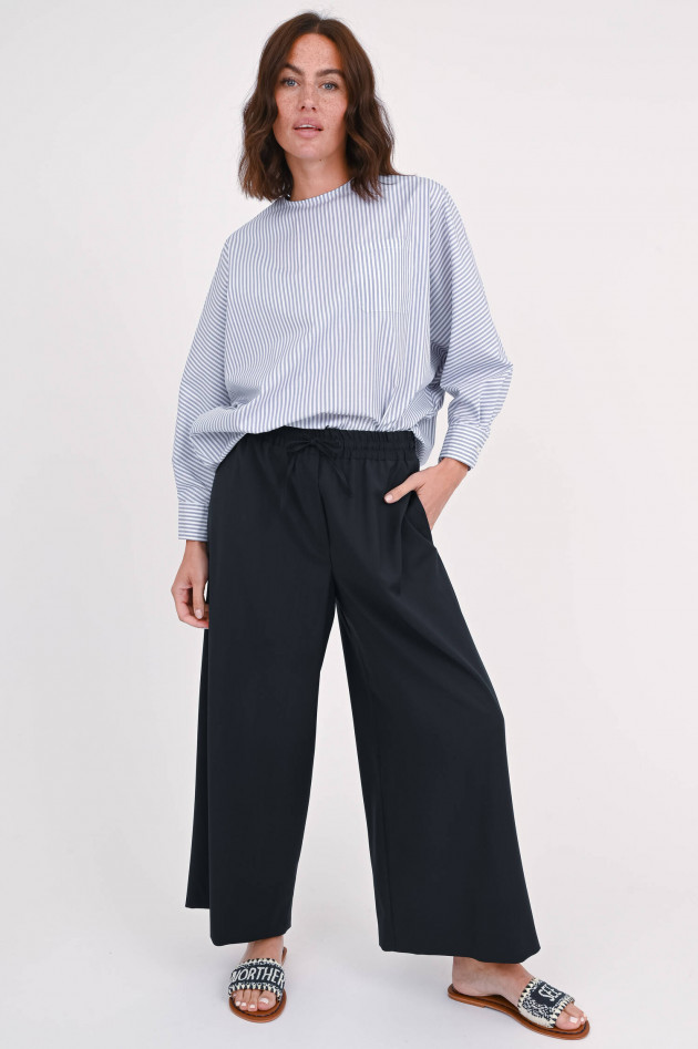 Max Mara Weekend Wollhose ELMO in Dunkelblau
