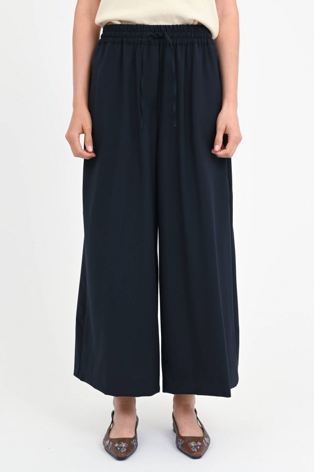 Max Mara Weekend Wollhose ELMO in Dunkelblau