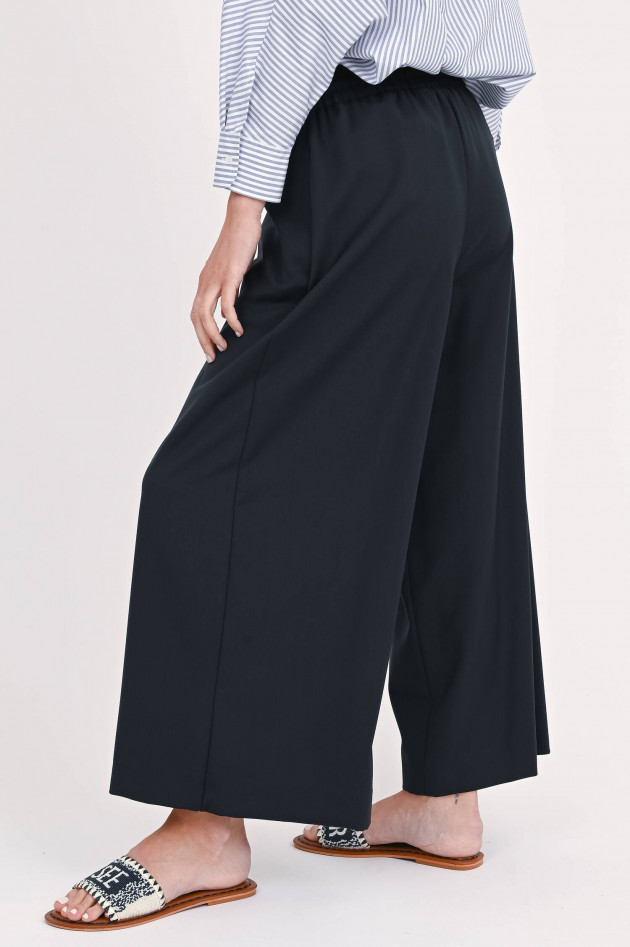Max Mara Weekend Wollhose ELMO in Dunkelblau