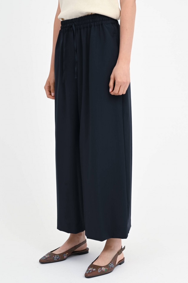 Max Mara Weekend Wollhose ELMO in Dunkelblau