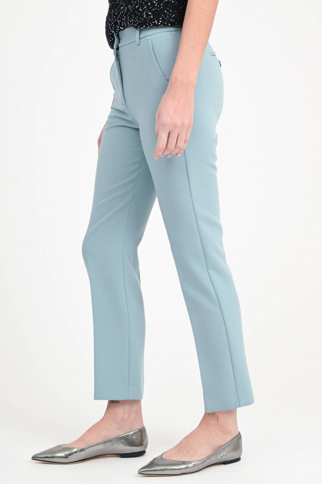 Max Mara Weekend Hose RANA mit Bügelfalte in Pastellgrün