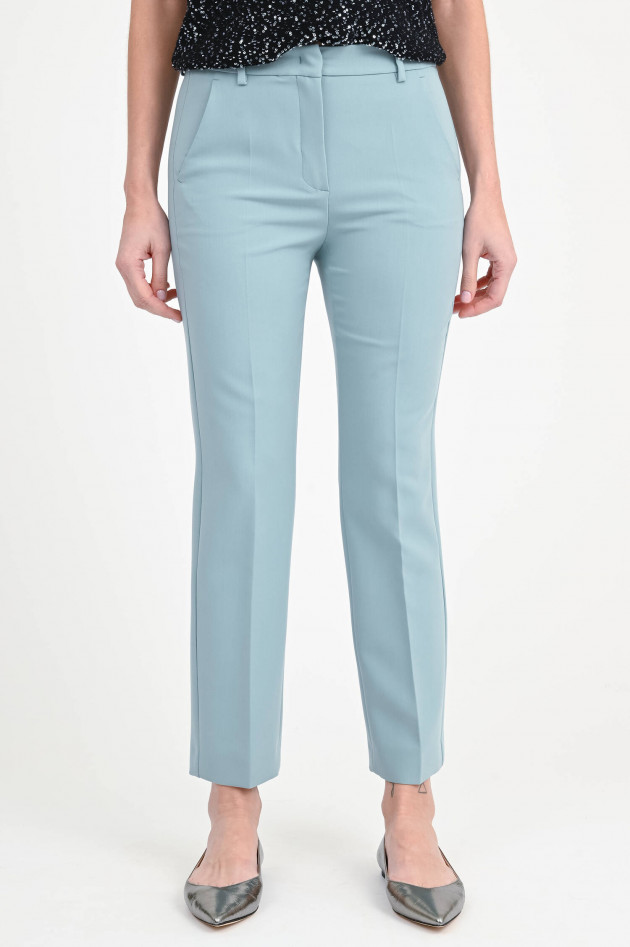 Max Mara Weekend Hose RANA mit Bügelfalte in Pastellgrün