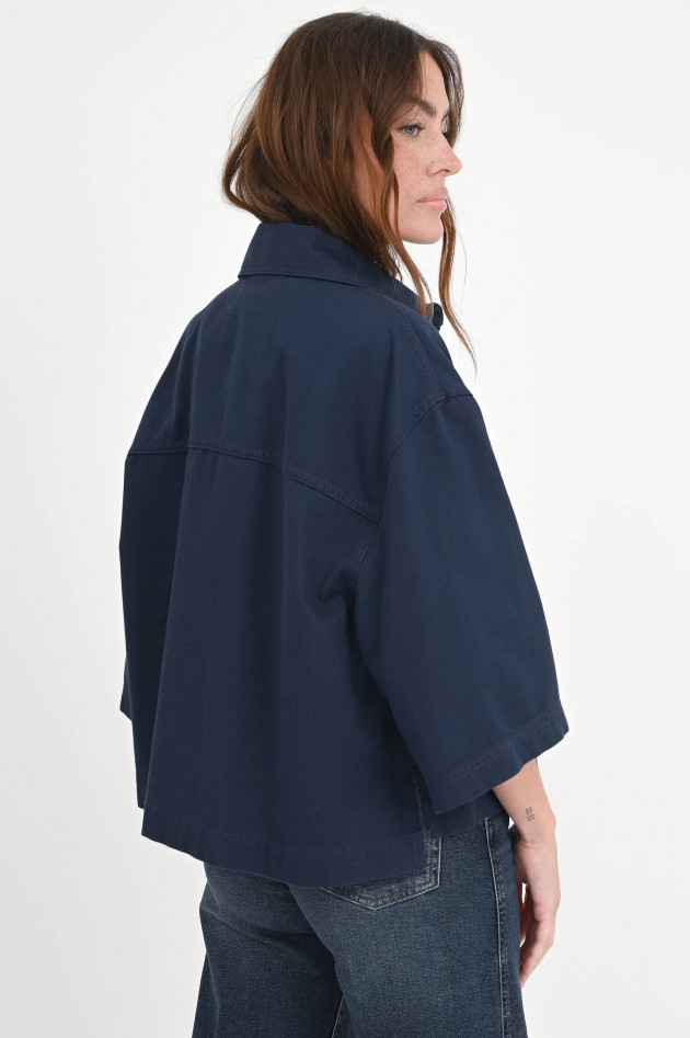 Max Mara Weekend Jeansjacke ASSUAN mit Patches in Ultramarine