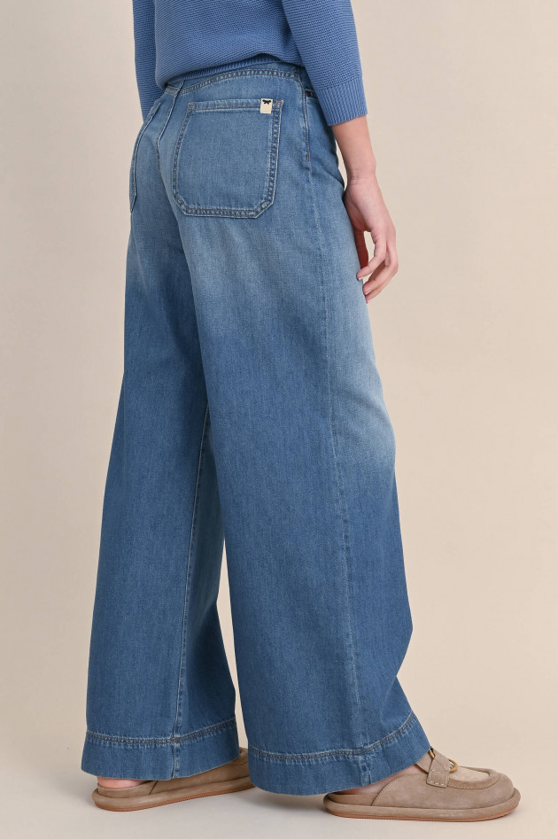 Max Mara Weekend Ausgestelle Jeans VEGA in Mittelblau