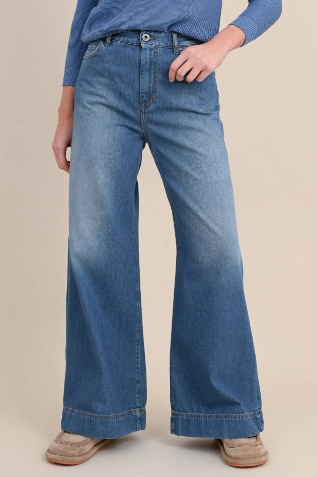 Max Mara Weekend Ausgestelle Jeans VEGA in Mittelblau