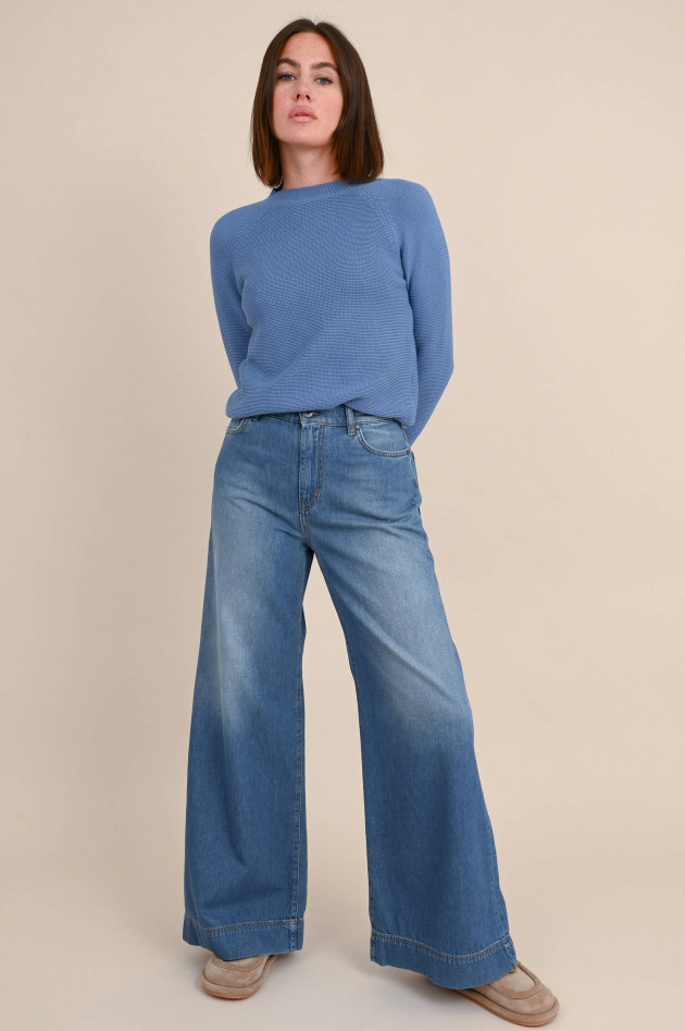 Max Mara Weekend Ausgestelle Jeans VEGA in Mittelblau