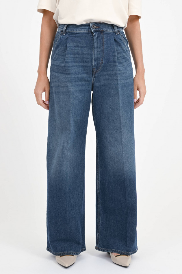 Max Mara Weekend Jeans ORTLES mit Qutschfalte in Dark Blue