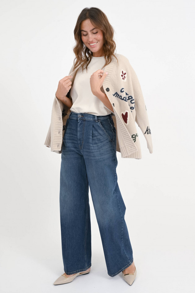 Max Mara Weekend Jeans ORTLES mit Qutschfalte in Dark Blue