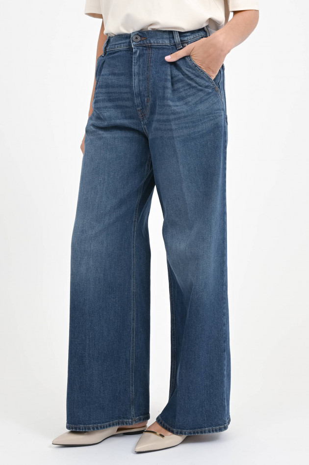 Max Mara Weekend Jeans ORTLES mit Qutschfalte in Dark Blue