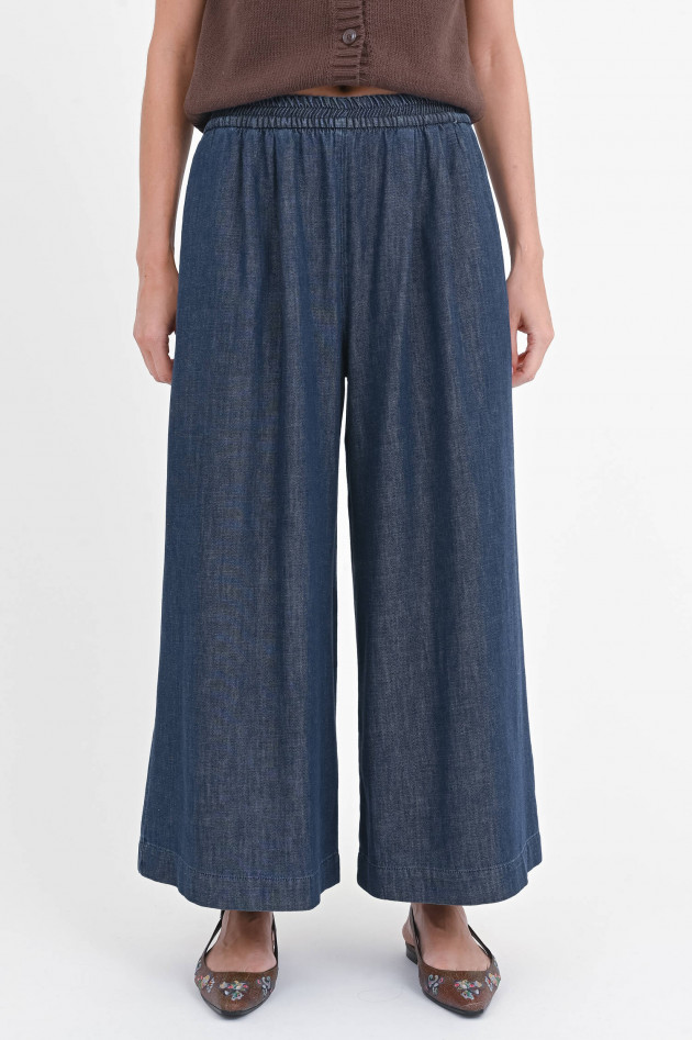 Max Mara Weekend Denim-Culotte LUBIANA in Dark Blue