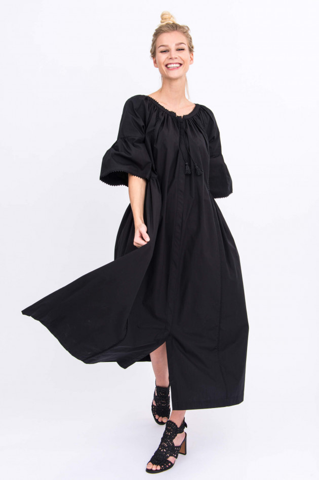 Max Mara Weekend Maxi-Kleid OMBRATO in Schwarz