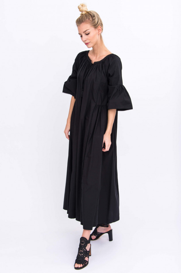 Max Mara Weekend Maxi-Kleid OMBRATO in Schwarz