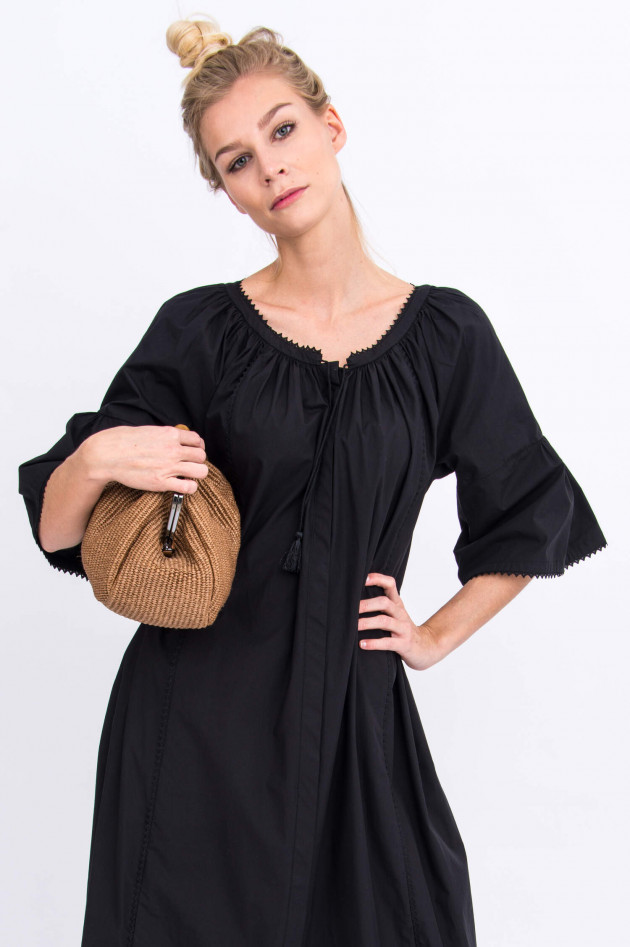 Max Mara Weekend Maxi-Kleid OMBRATO in Schwarz