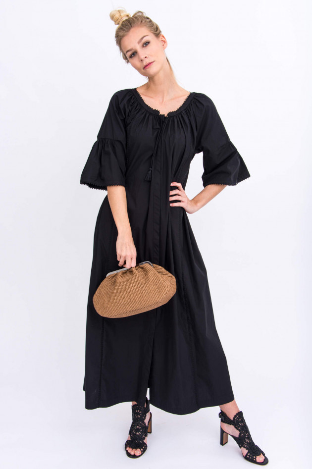 Max Mara Weekend Maxi-Kleid OMBRATO in Schwarz