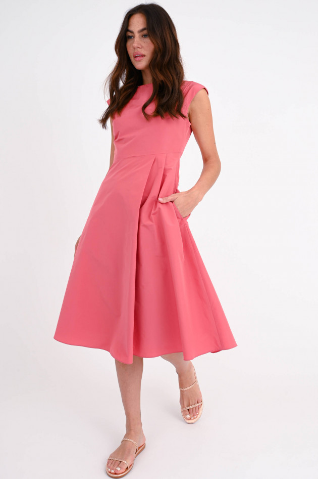 Max Mara Weekend Midi Kleid aus Taft in Pozellanrosa