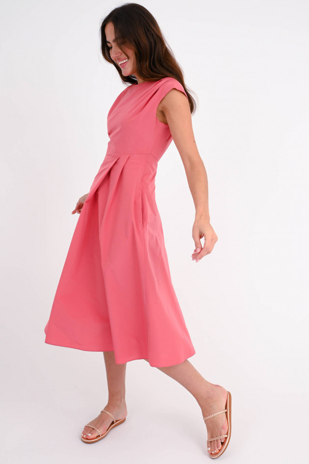 Max Mara Weekend Midi Kleid aus Taft in Pozellanrosa