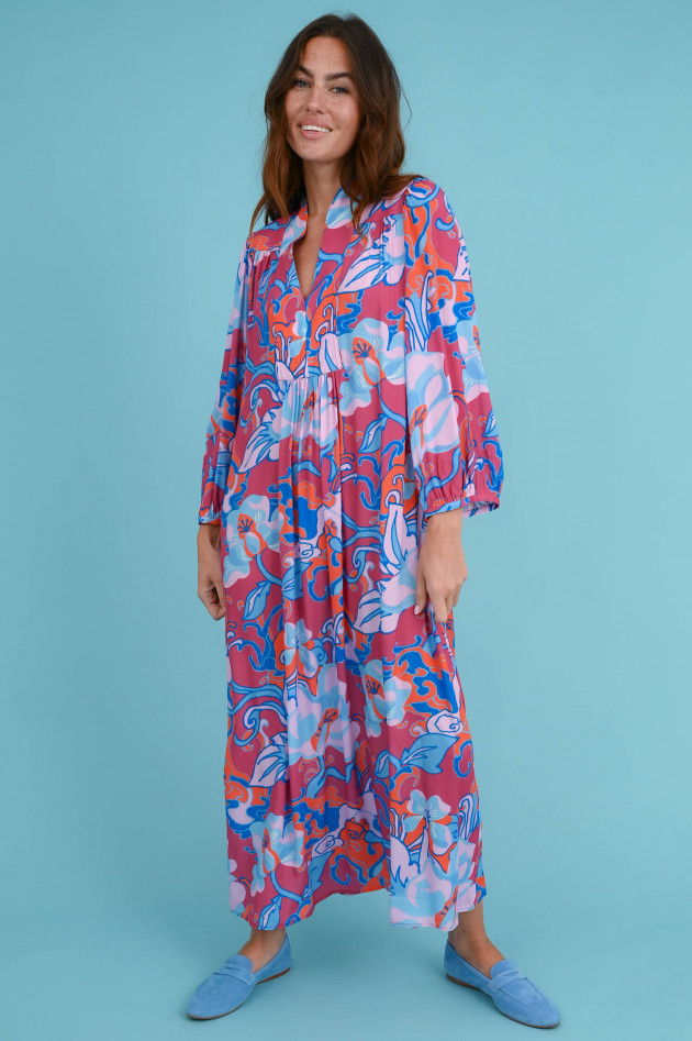 Max Mara Weekend Viskose Kleid OBLIO in Multicolor