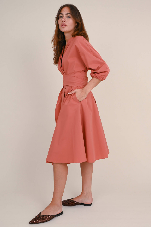 Max Mara Weekend Wickelkleid NEGOZI in Terracotta