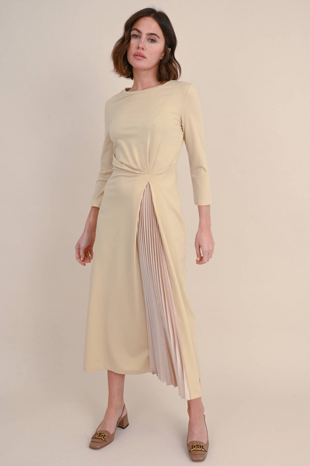 Max Mara Weekend Kleid GESSY aus Lyocell-Mix in Sand