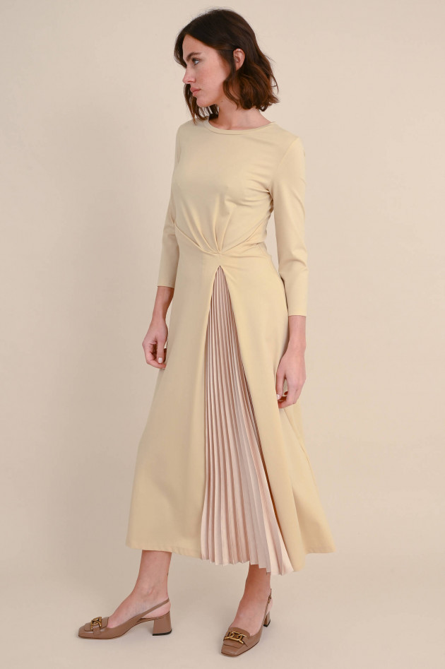 Max Mara Weekend Kleid GESSY aus Lyocell-Mix in Sand