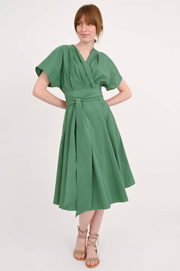 Max Mara Weekend Wickelkleid GIAMBO in Smaragdgrün