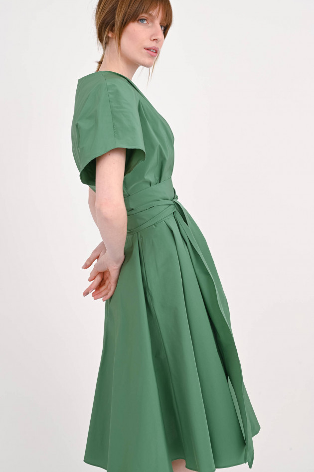 Max Mara Weekend Wickelkleid GIAMBO in Smaragdgrün