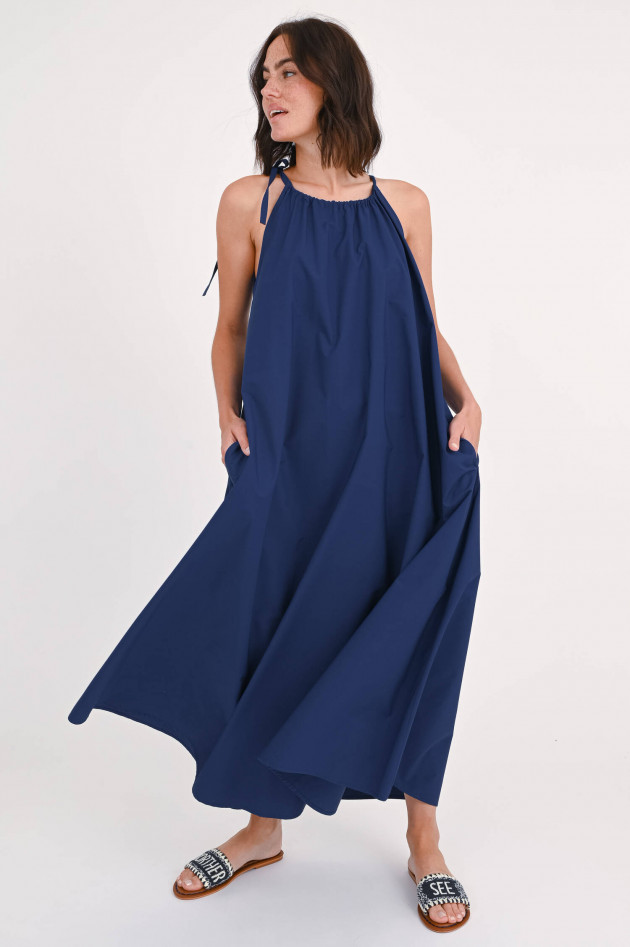 Max Mara Weekend Neckholder Maxikleid FIDATO in Marineblau