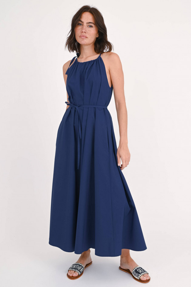 Max Mara Weekend Neckholder Maxikleid FIDATO in Marineblau