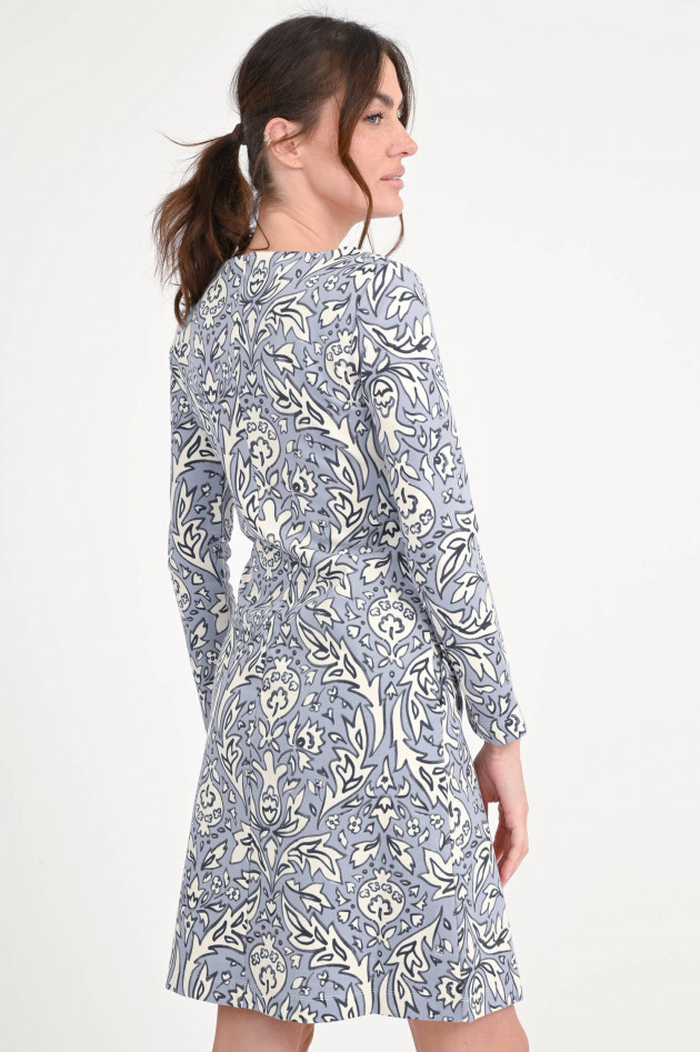 Max Mara Weekend Gemustertes Kleid RAMPUR in Flieder/Creme