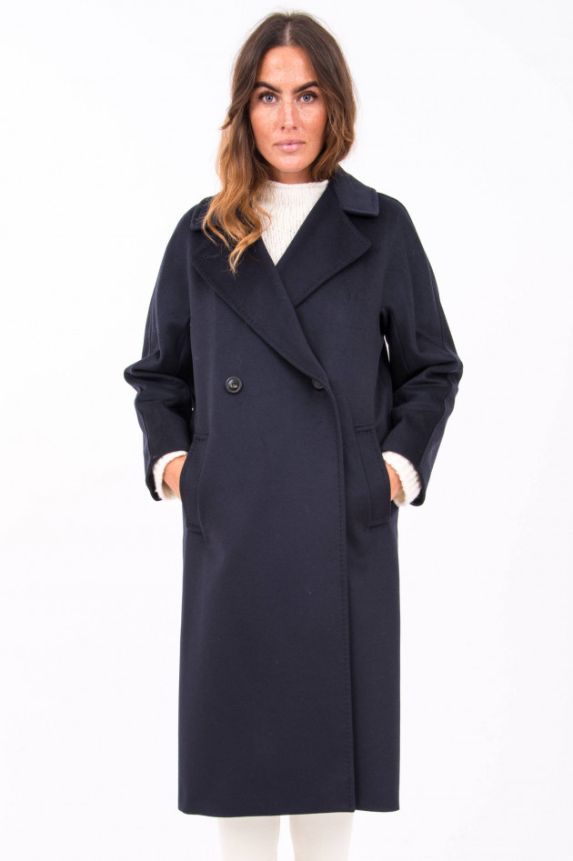 Max Mara Weekend  Doppelreiher Mantel "Resina" in Navy