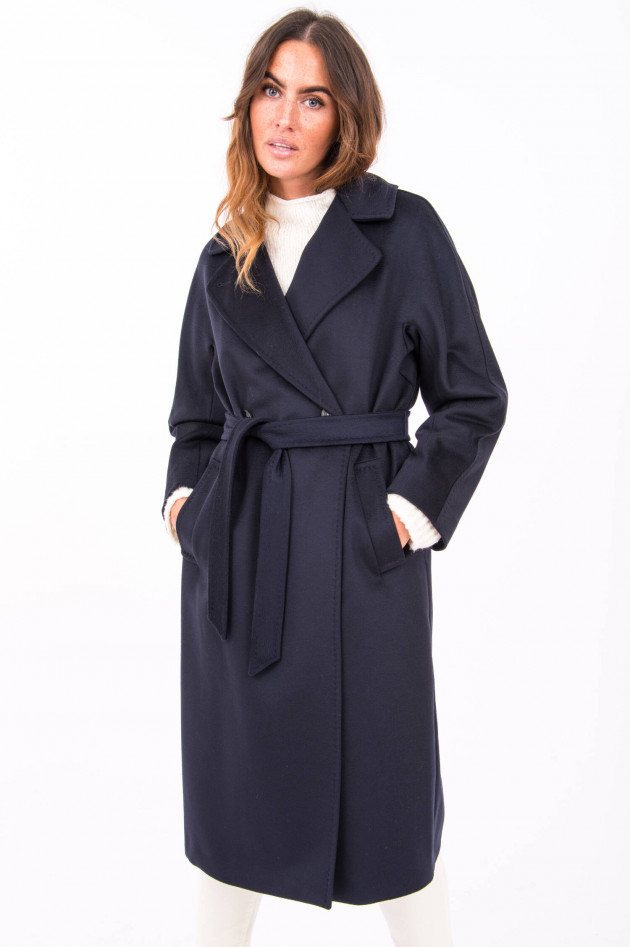 Max Mara Weekend  Doppelreiher Mantel "Resina" in Navy