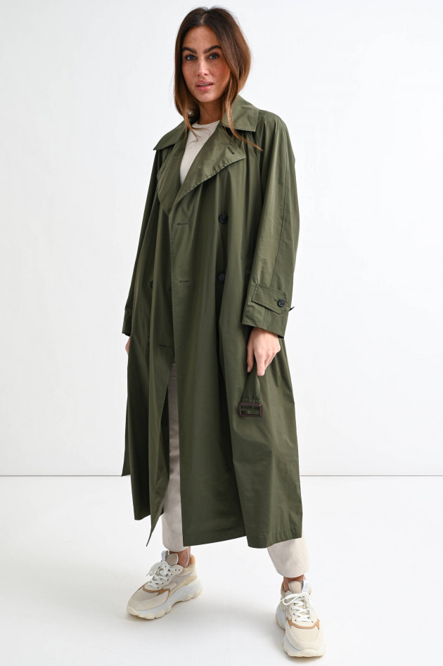 Max Mara Weekend Maxi-Trenchcoat STEGOLA in Khaki