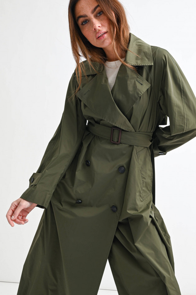 Max Mara Weekend Maxi-Trenchcoat STEGOLA in Khaki