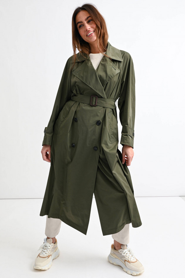 Max Mara Weekend Maxi-Trenchcoat STEGOLA in Khaki