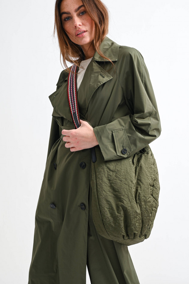 Max Mara Weekend Maxi-Trenchcoat STEGOLA in Khaki